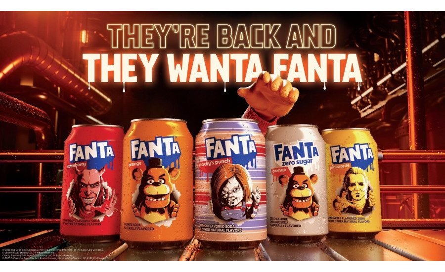 Fanta releases horror icon packaging