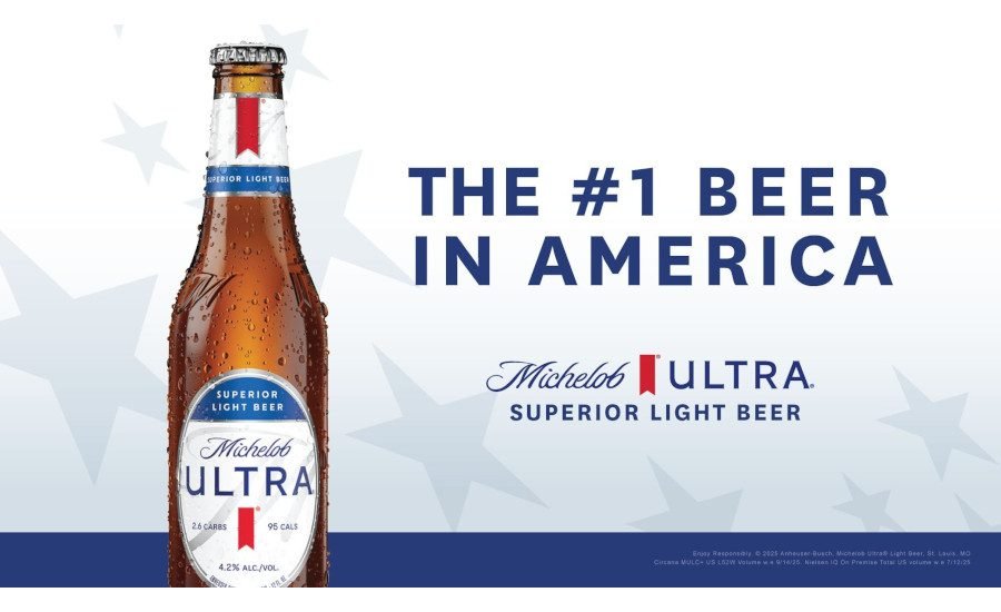 Michelob ULTRA No. 1 selling beer in US