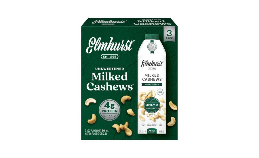 Elmhurst 1925 releases 3-pack for Unsweetened Cashew Milk