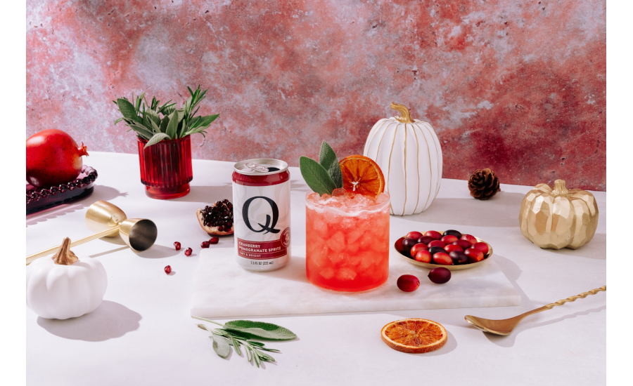 Q MIXERS CRANBERRY POMEGRANATE SPRITZ